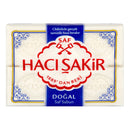 Hacı Şakir Natural White Soap Bar (Doğal Beyaz Kalıp Sabun) 4X150g
