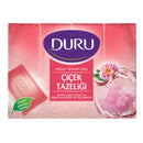 Duru Strawberry Bath & Shower Soap (Duş Sabunu Çiçek Tazeliği) 4x150g