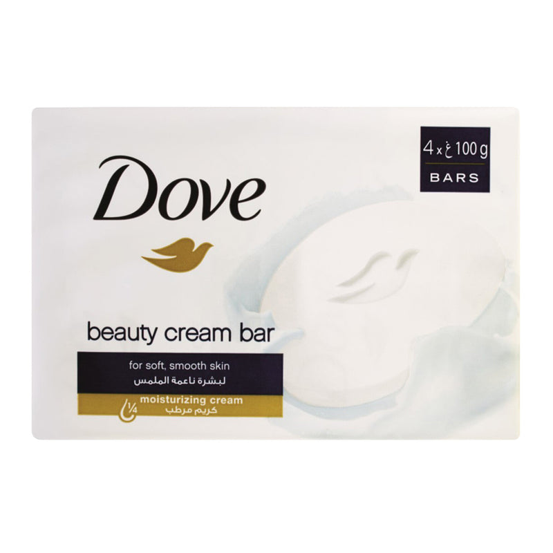 Dove Beauty Cream Soap Bar (Sabun Avantajlı Paket) 4x100g