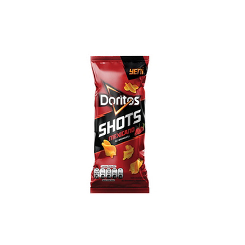 Doritos Shots Mexicano Spicy Corn Chips (Acı Baharatlı Mısır Cipsi) 26g