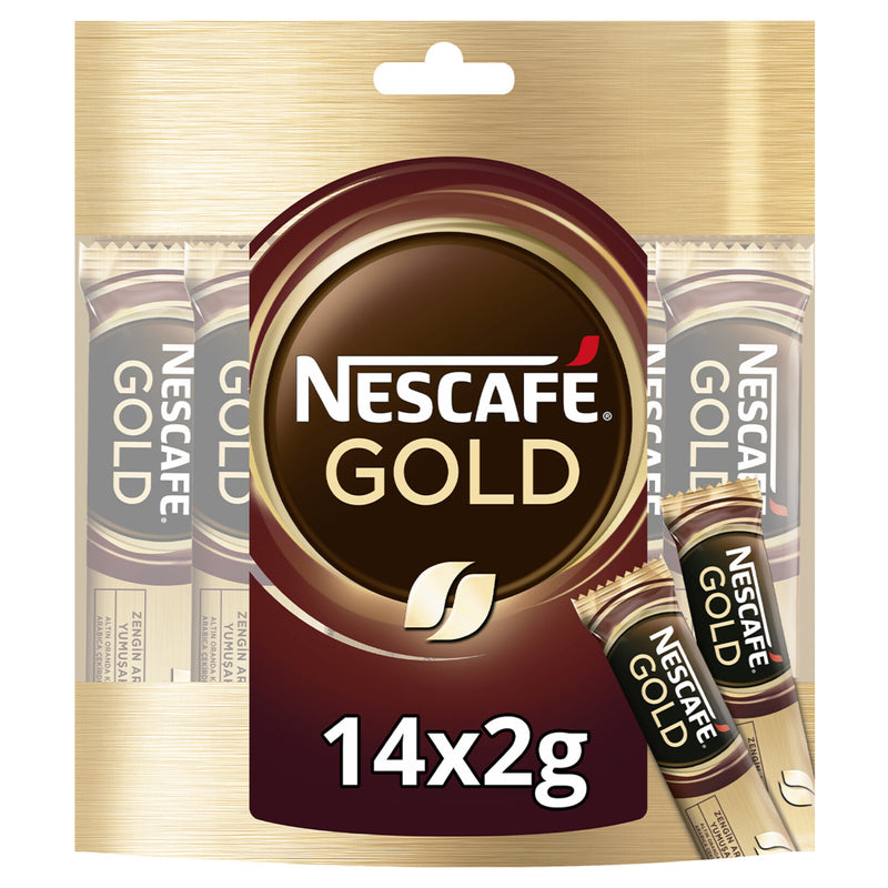Nescafé Gold Decaf Coffee (Çözünebilir Kahve) 14x2g