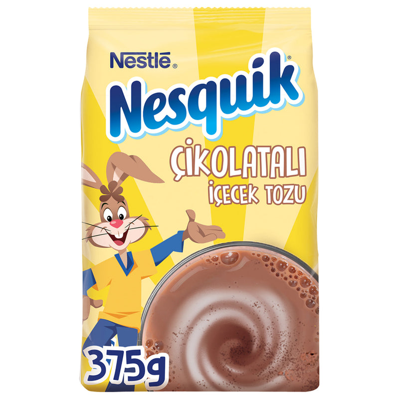 Nestle Nesquik Chocolate Powder (Çikolatalı İçecek Tozu) 375g