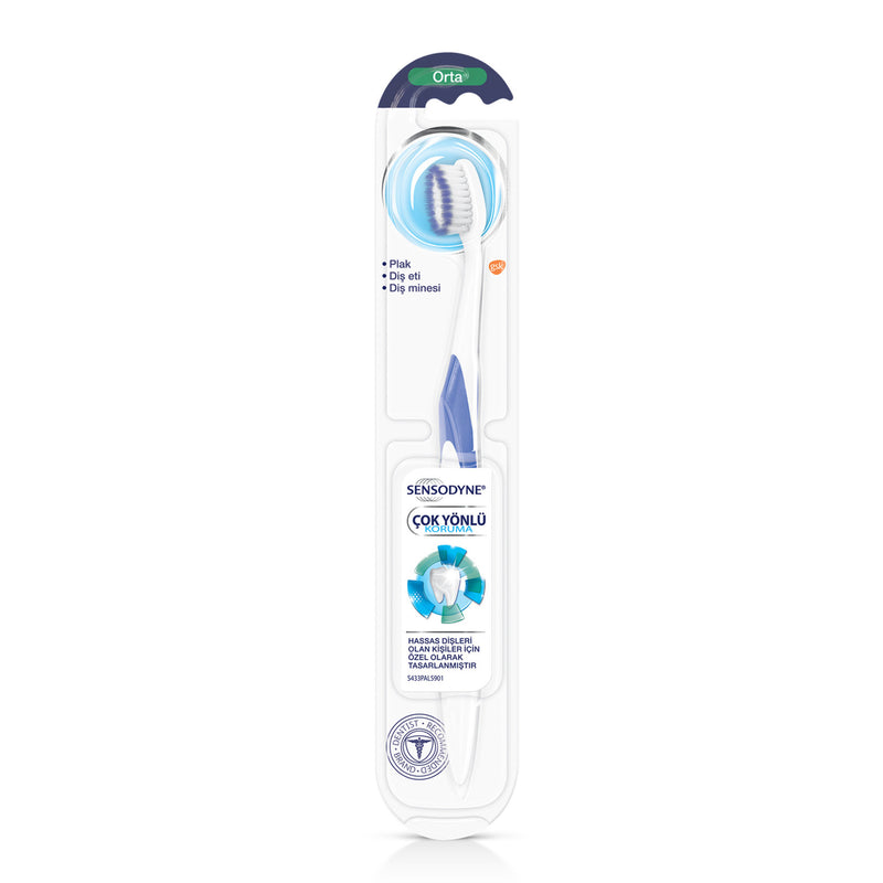 Sensodyne Multi Protection Medium Toothbrush (Çok Yönlü Koruma Diş Fırçası Orta)
