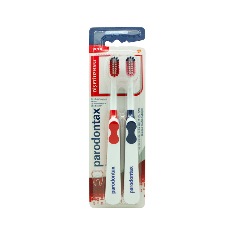 Parodontax Periodontal Expert Care Toothbrush 2-Pack (Diş Eti Uzmanı Diş Fırçası 1+1)