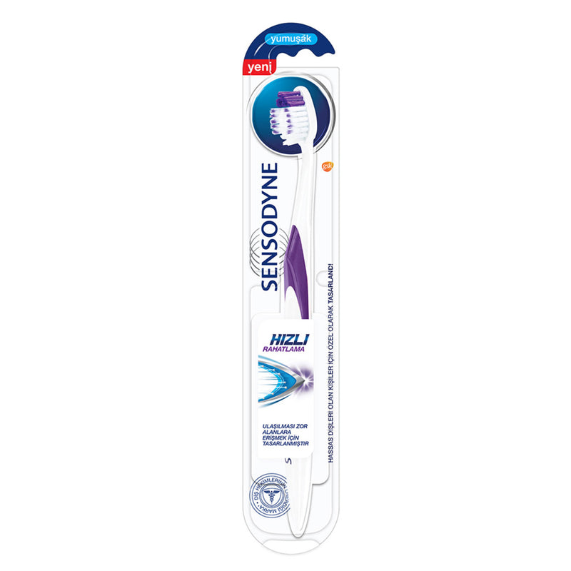 Sensodyne Quick Fresh Soft Toothbrush (Hızlı Rahatlama Diş Fırçası)
