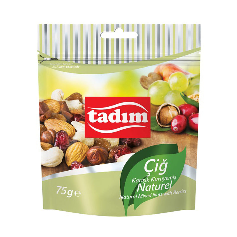 Tadım Natural Mixed Nuts with Berries 75g