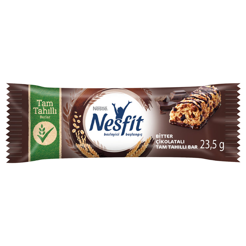 Nestle Nesfit Dark Chocolate Granola Bar (Bitter Çikolata Bar) 23,5g