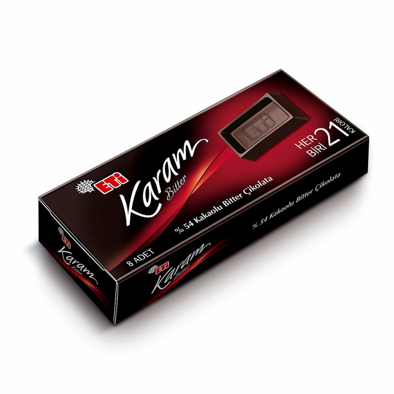 Eti Karam 54% Dark Chocolate (%54 Kakaolu Bitter Çikolata) 32g