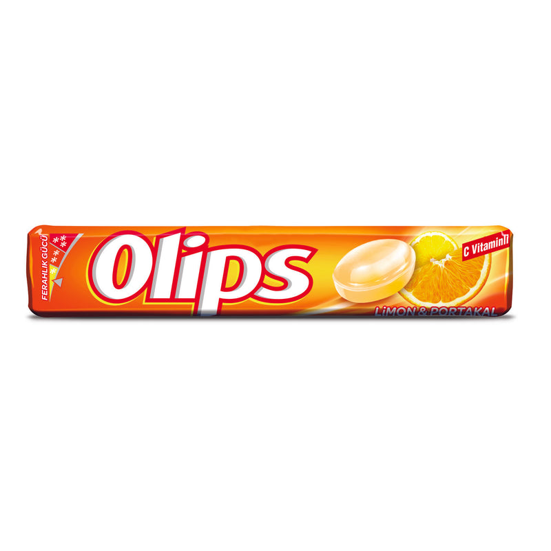 Kent Olips Lemon Orange Vitamin C Drops (C Vitaminli Stick) 28g