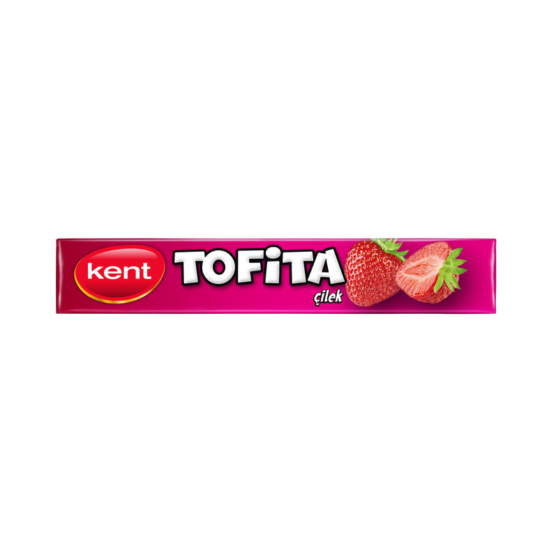 Kent Tofita Strawberry Chewy Candy (Çilek) 47g
