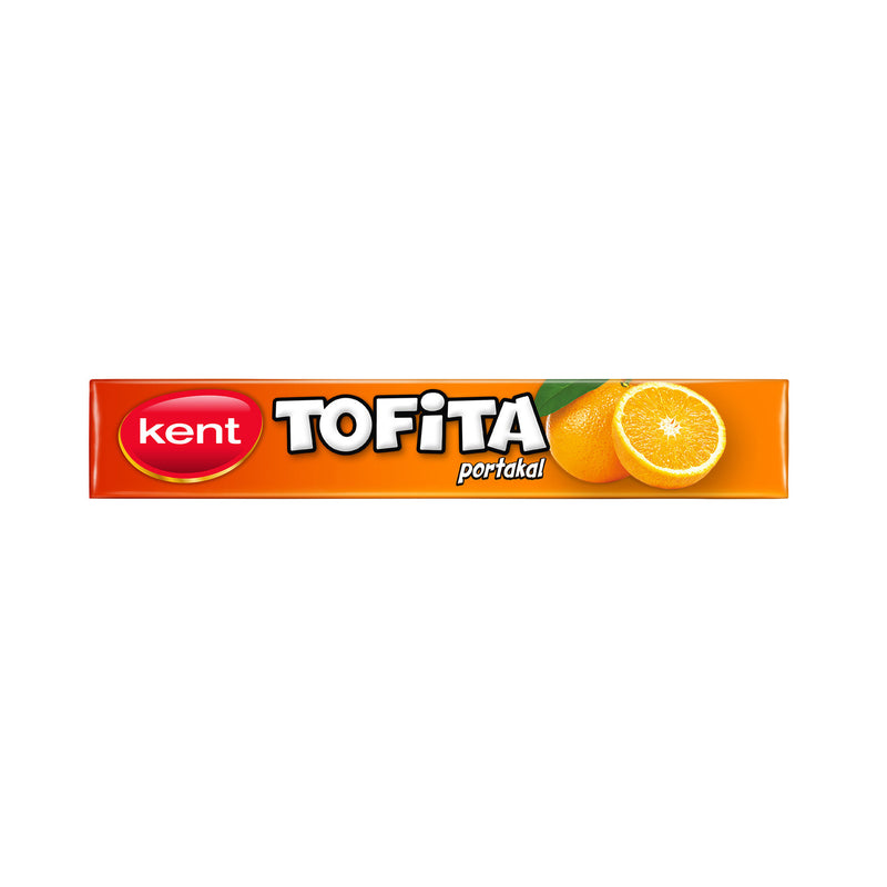 Kent Tofita Orange Chewy Candy (Portakal) 47g