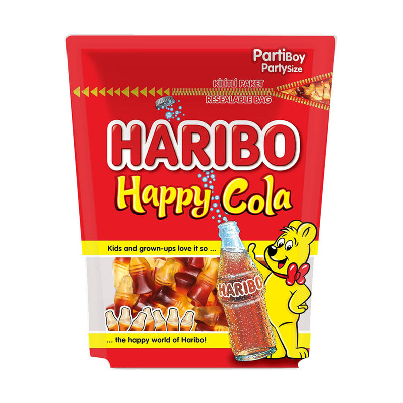 Haribo Happy Cola Gummy Candy (Happy Kola Aromalı Yumuşak Şekerleme) 200g