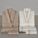 Taç Betina Family Bath Linen Set (Bambu Aile Seti)