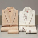 Taç Balera Family Bath Linen Set (Bambu Aile Seti)