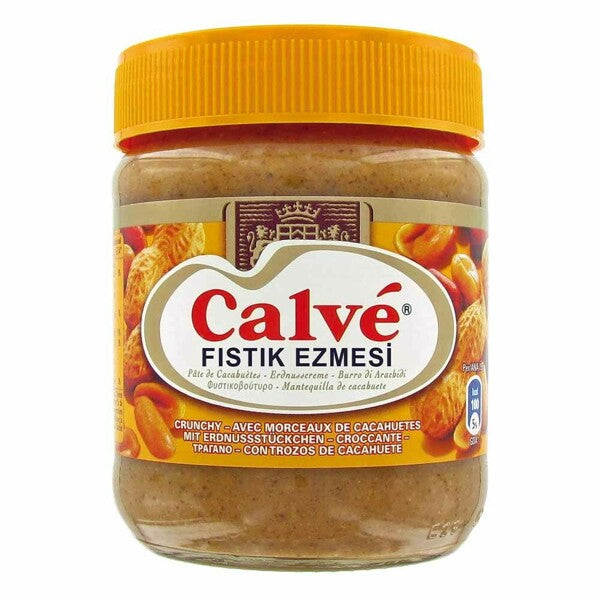 Calvé Crunchy Peanut Butter (Yer Fıstığı Parçacıklı Ezme) 350g
