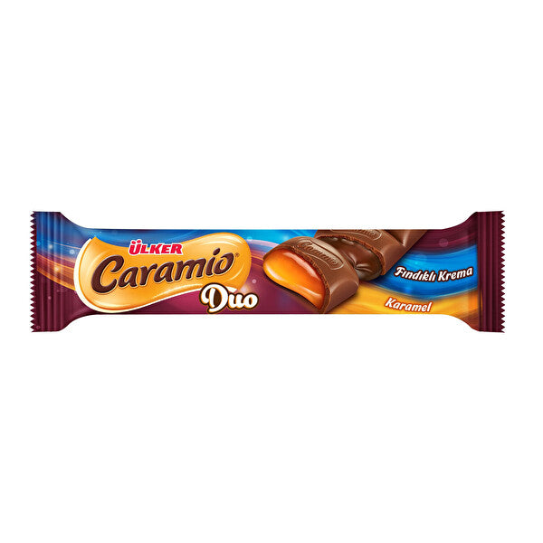 Ülker Caramio Chocolate with Caramel Filling Duo 32g