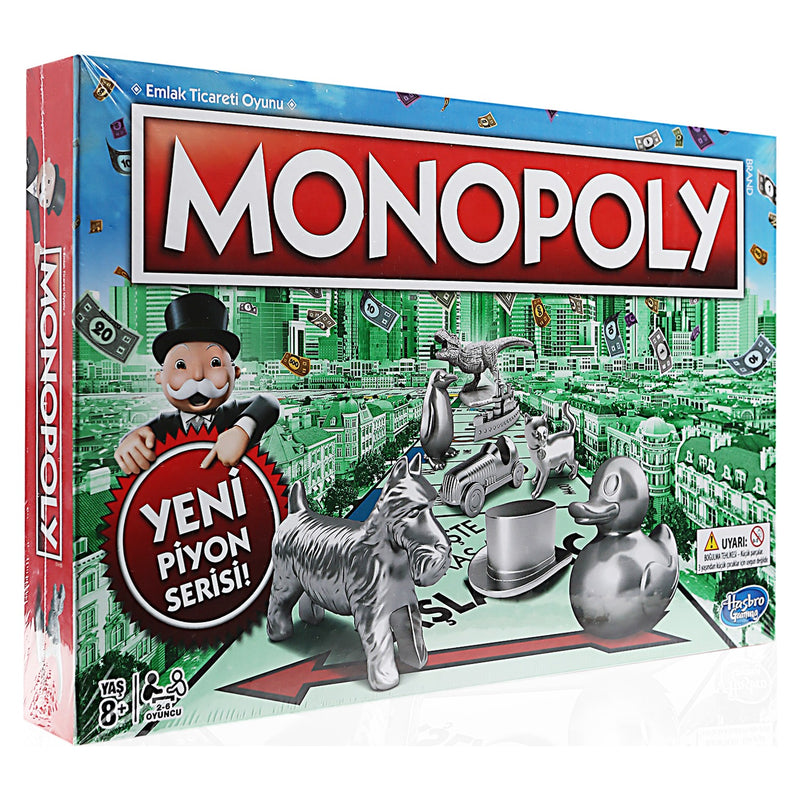 Monopoly New Piece Series, Turkish (Monopoly Yeni Piyon Serisi C1009)