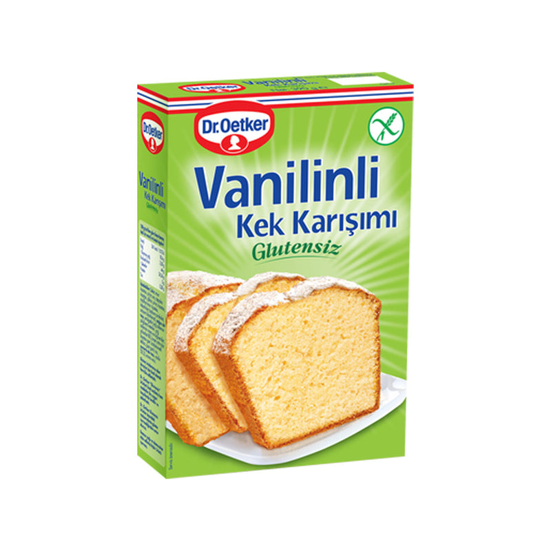 Dr. Oetker Gluten-Free Vanilla Cake Mix (Glutensiz Vanilyalı Kek Karışımı) 390g