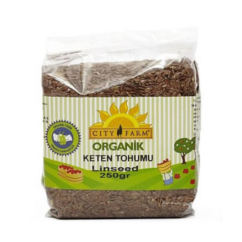 Cityfarm Organic Linseed (Organik Keten Tohumu) 250g