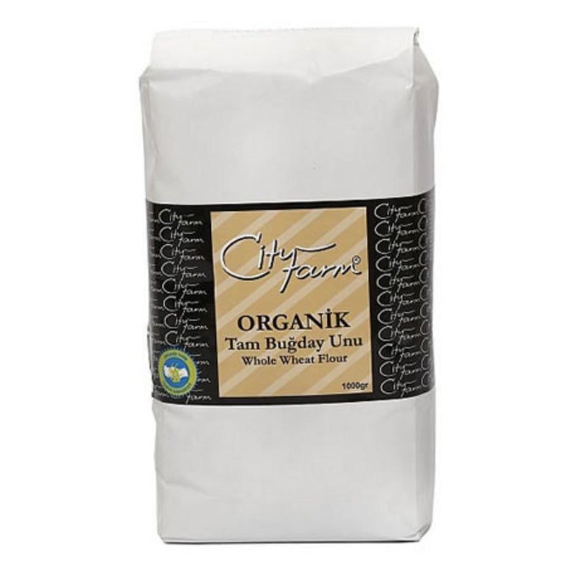 City Farm Organic Whole Wheat Flour (Organik Tam Buğday Unu) 1000g