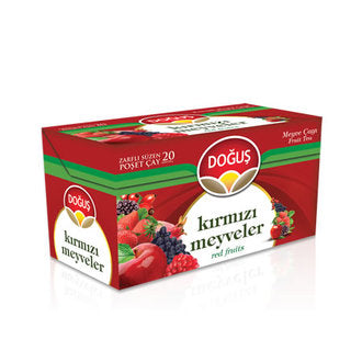Doğuş Red Fruit Tea (Kırmızı Meyveler Meyve Çayı) 20ad/pcs