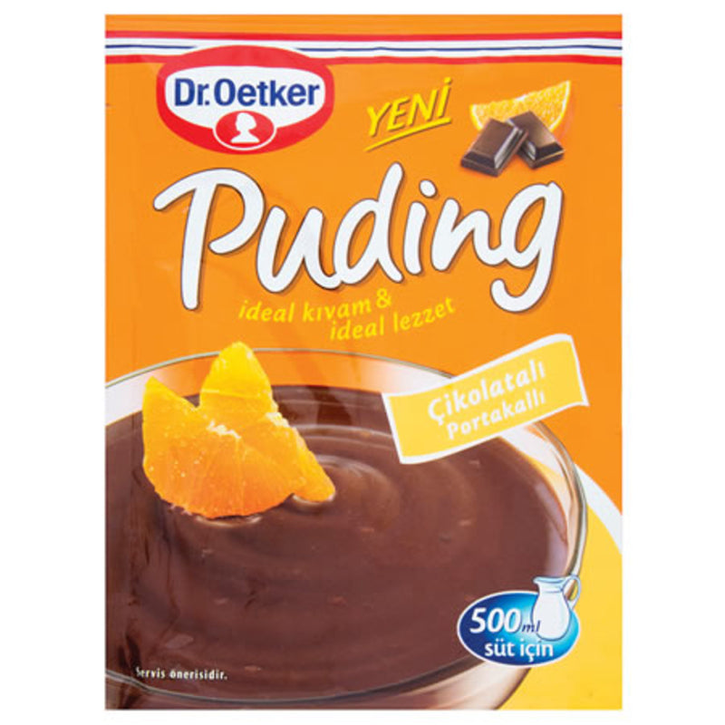 Dr. Oetker Chocolate-Orange Pudding Mix (Çikolata-Portakal Puding) 102g