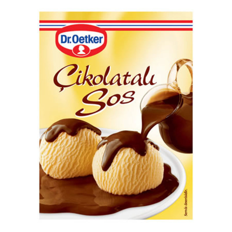 Dr. Oetker Chocolate Sauce Mix (Çikolata Sosu) 128g