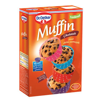 Dr. Oetker Chocolate Chip Muffin Mix (Çikolatalı Muffin) 345g