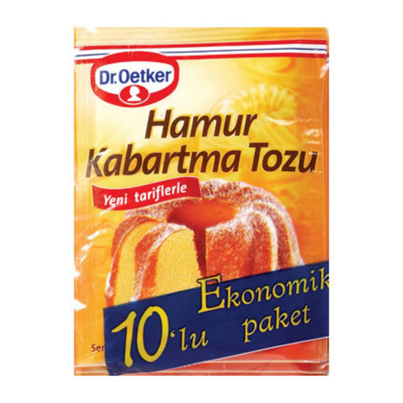 Dr. Oetker Baking Powder (Hamur Kabartma Tozu) 10ad/pcs