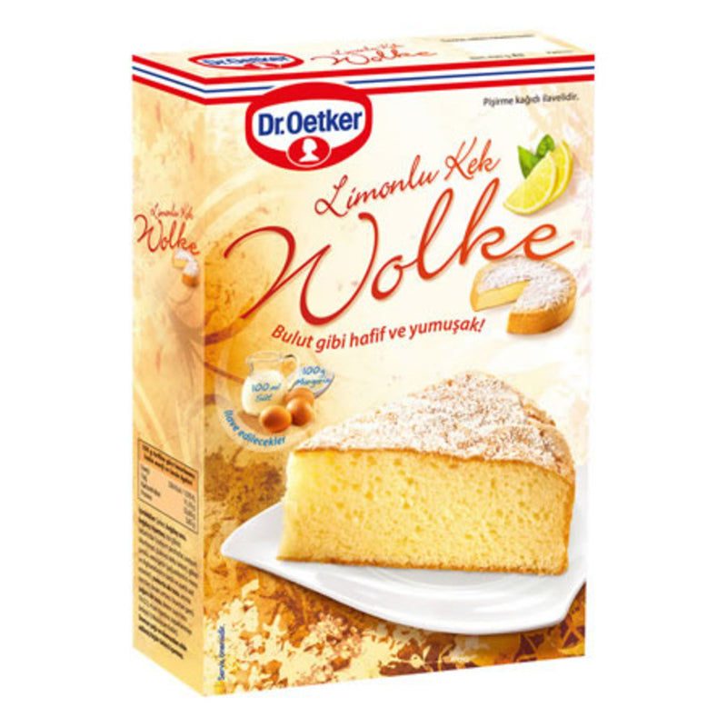 Dr. Oetker Wolke Lemon Cake Mix (Limonlu Kek Karışımı) 430g