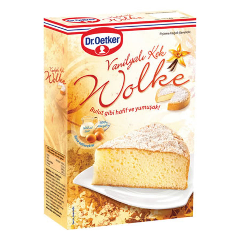 Dr. Oetker Wolke Vanilla Cake Mix (Vanilyalı Kek Karışımı) 430g