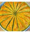 Güllüoğlu Baklava with Pistachios (Fıstıklı Havuç Dilim Baklava) 1kg