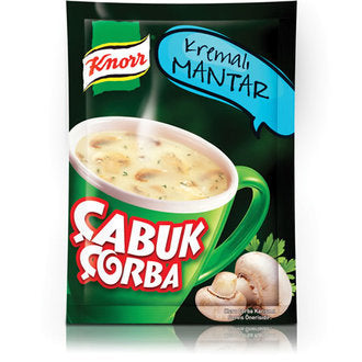 Knorr Quick Cream of Mushroom Soup Mix (Çabuk Çorba Kremalı Mantar) 22g