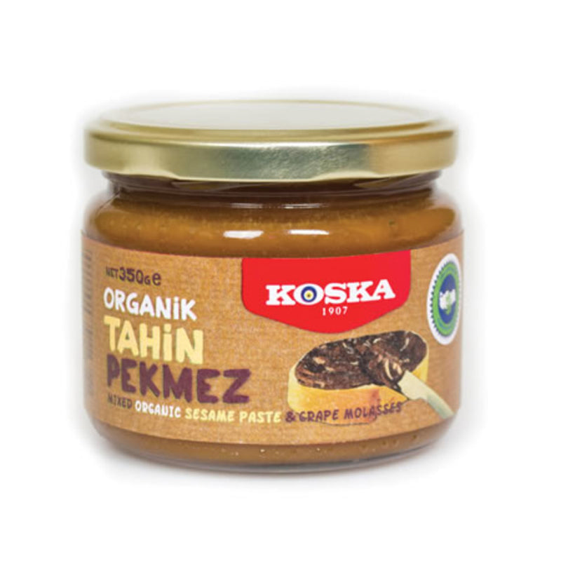 Koska Organic Tahini & Grape Molasses Spread (Organik Tahin Pekmez) 350g