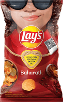 Lays Spiced Potato Chips (Cips Pat.baharatlı Süp Boy) 107g