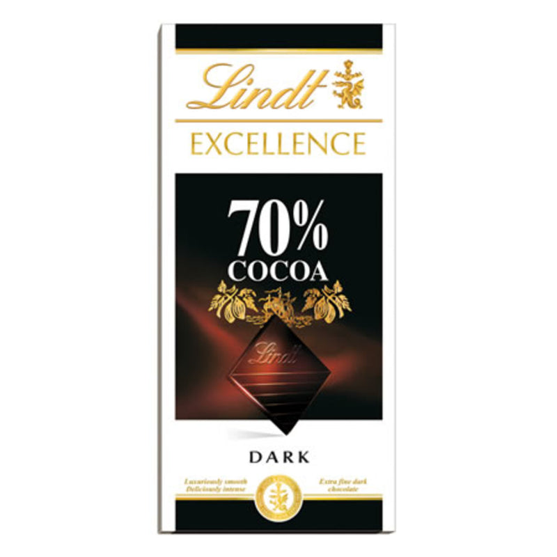 Lindt Excellence 70% Dark Chocolate (Çikolata) 100g