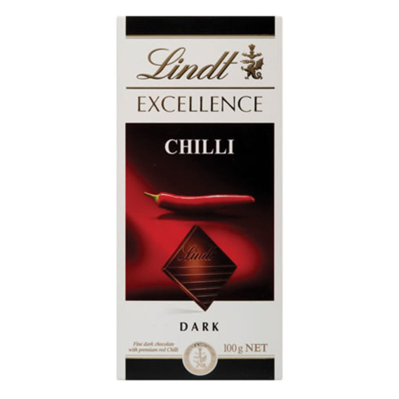 Lindt Excellence Chili Dark Chocolate (Çikolata) 100g