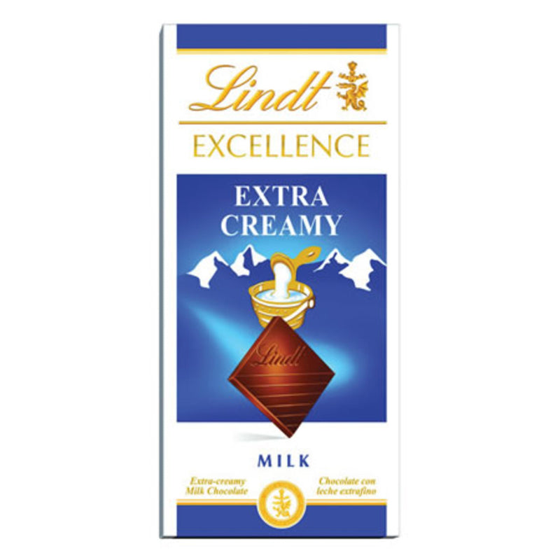 Lindt Excellence Extra Creamy Milk Chocolate (Çikolata) 100g