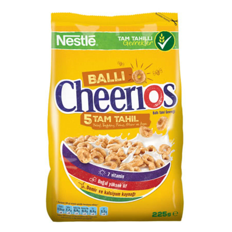 Nestle Cheerios with Honey (Ballı Tahıl Gevreği) 225g