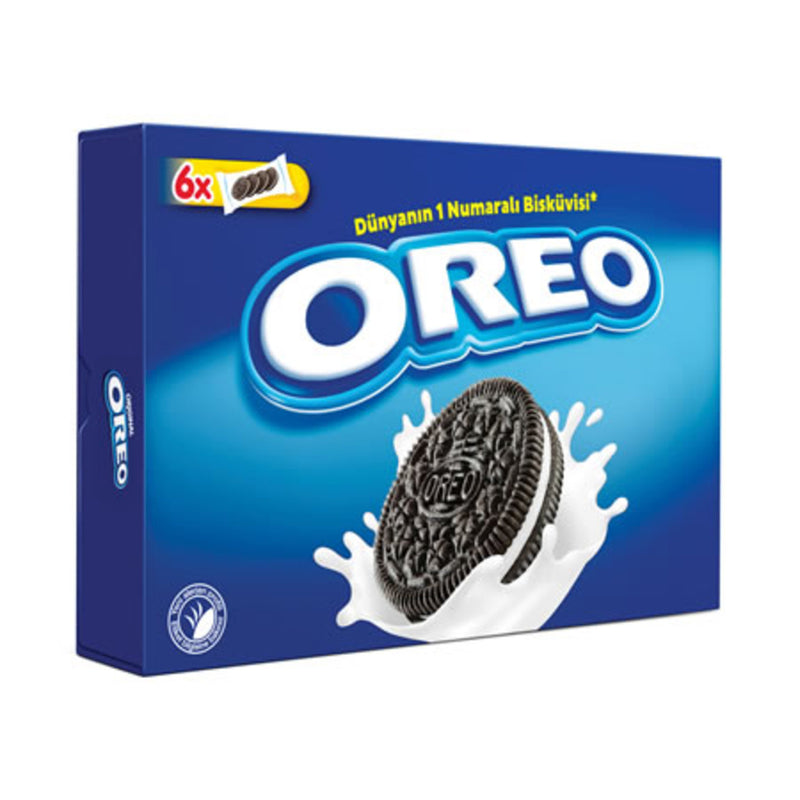 Oreo Cookies, Pack of 6 (Bisküvi 6'lı Paket) 228g