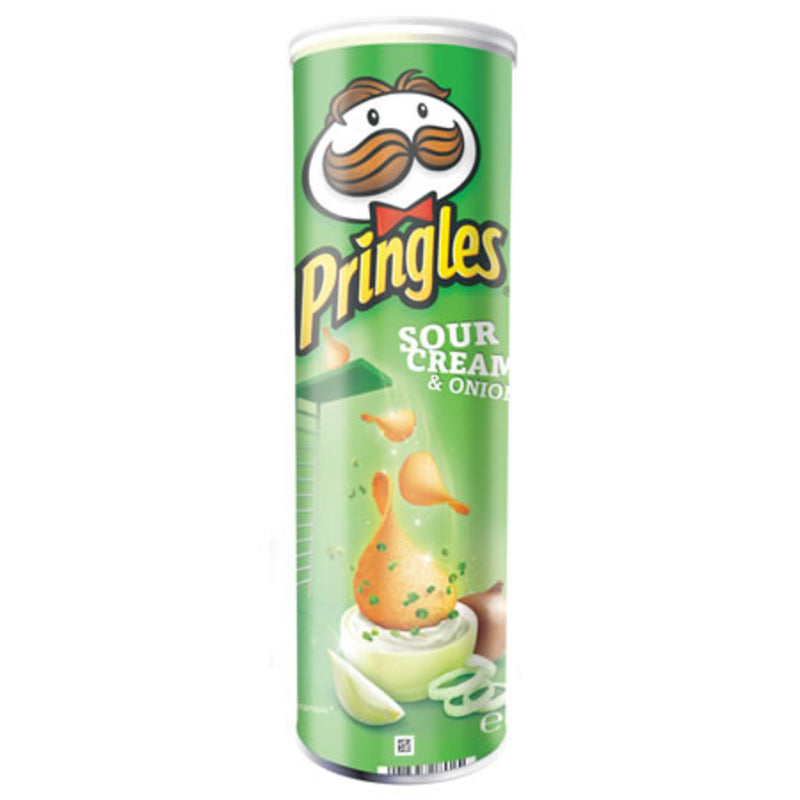 Pringles Sour Cream & Onion 165g (Krema Ve Soğanlı)