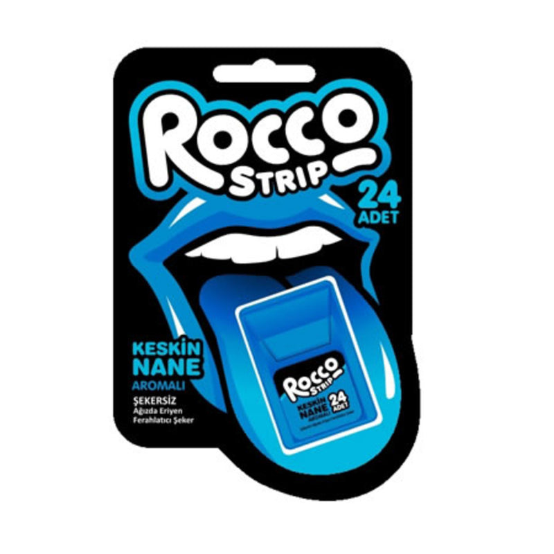 Rocco Strip Sharp Mint Sugar-Free Candy (Keskin Nane) 9g