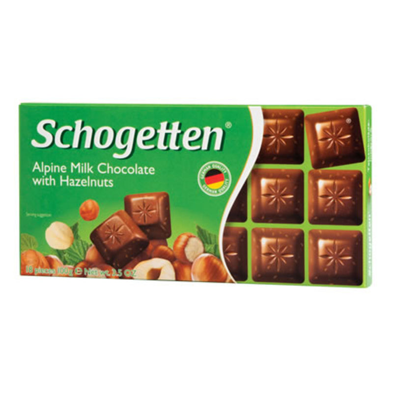 Schogetten Milk Chocolate with Hazelnuts (Fındıklı Çikolata) 100g