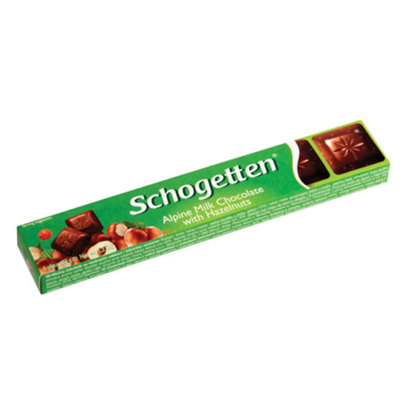 Schogetten Milk Chocolate with Hazelnuts (Fındıklı Çikolata) 33g