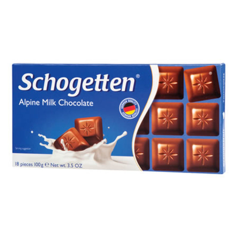 Schogetten Alpine Milk Chocolate (Sütlü Çikolata) 100g