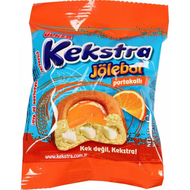 Ülker Kekstra Orange Jelly Cake (Portakallı) 40g