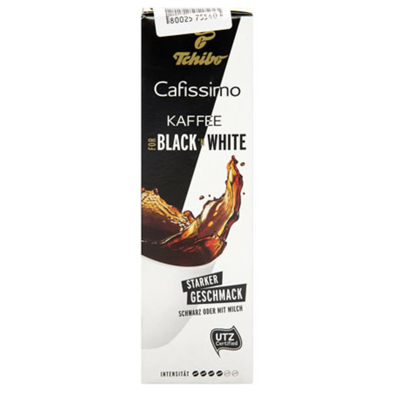 Tchibo Cafissimo For Black 'n' White Set of 10 Coffee Capsules (10'lu Kapsül Kahve) 75g