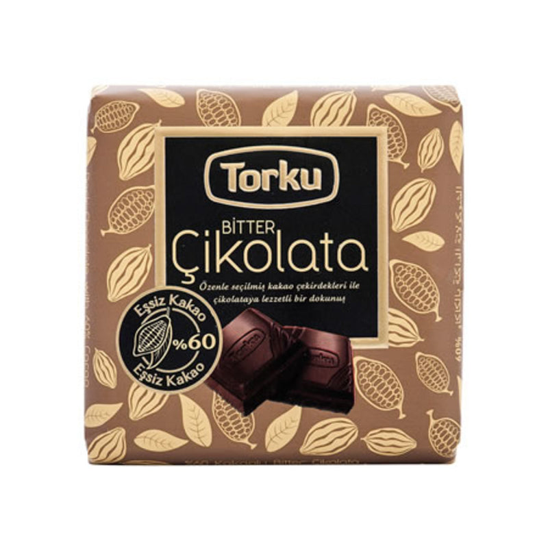 Torku 60% Bitter Chocolate (%60 Bitter Çikolata) 70g