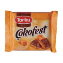 Torku Çokofest Chocolate with Caramel Filling (Karamel Dolgulu Çikolata) 60g