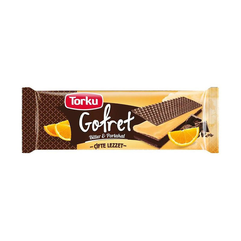 Torku Chocolate & Orange Wafer (Gofret Bitter&Portakal) 142g
